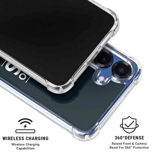NBA San Antonio Spurs Standard - Black Galaxy S25 Clear Case